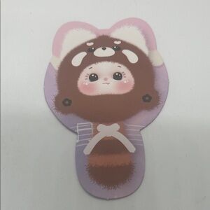 Baboo Meow Comb Glow- comb & mirror Confirmed Red Panda Authentic